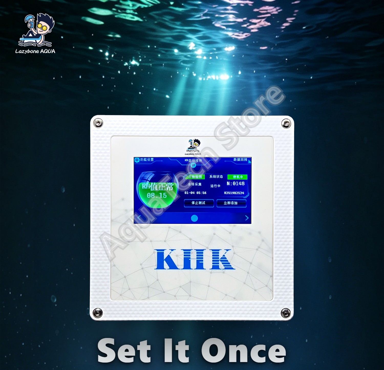 Marine Aquarium Alkalinity - Автоматический тестер щелочности закрытого цикла Lazybone