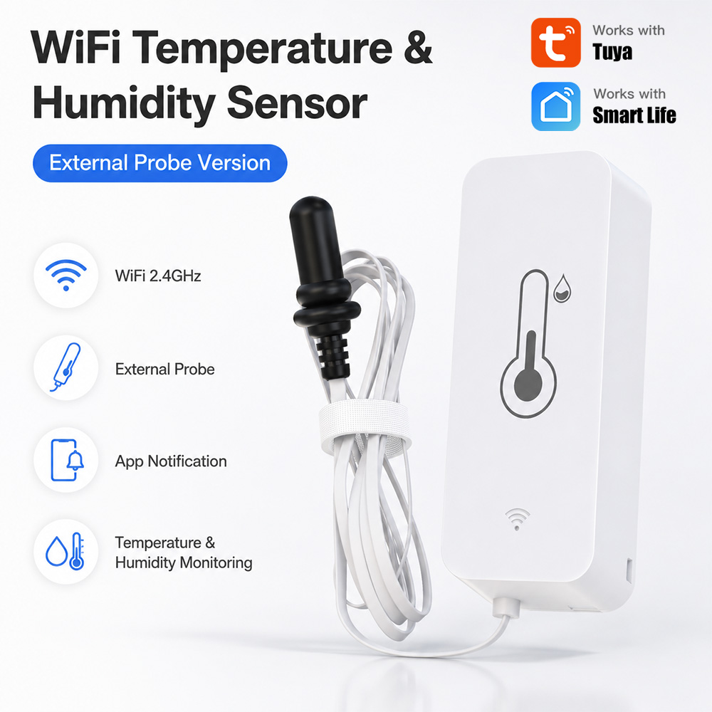 Aquarium Marine Plants - Датчик температуры и влажности Tuya Wi-Fi
