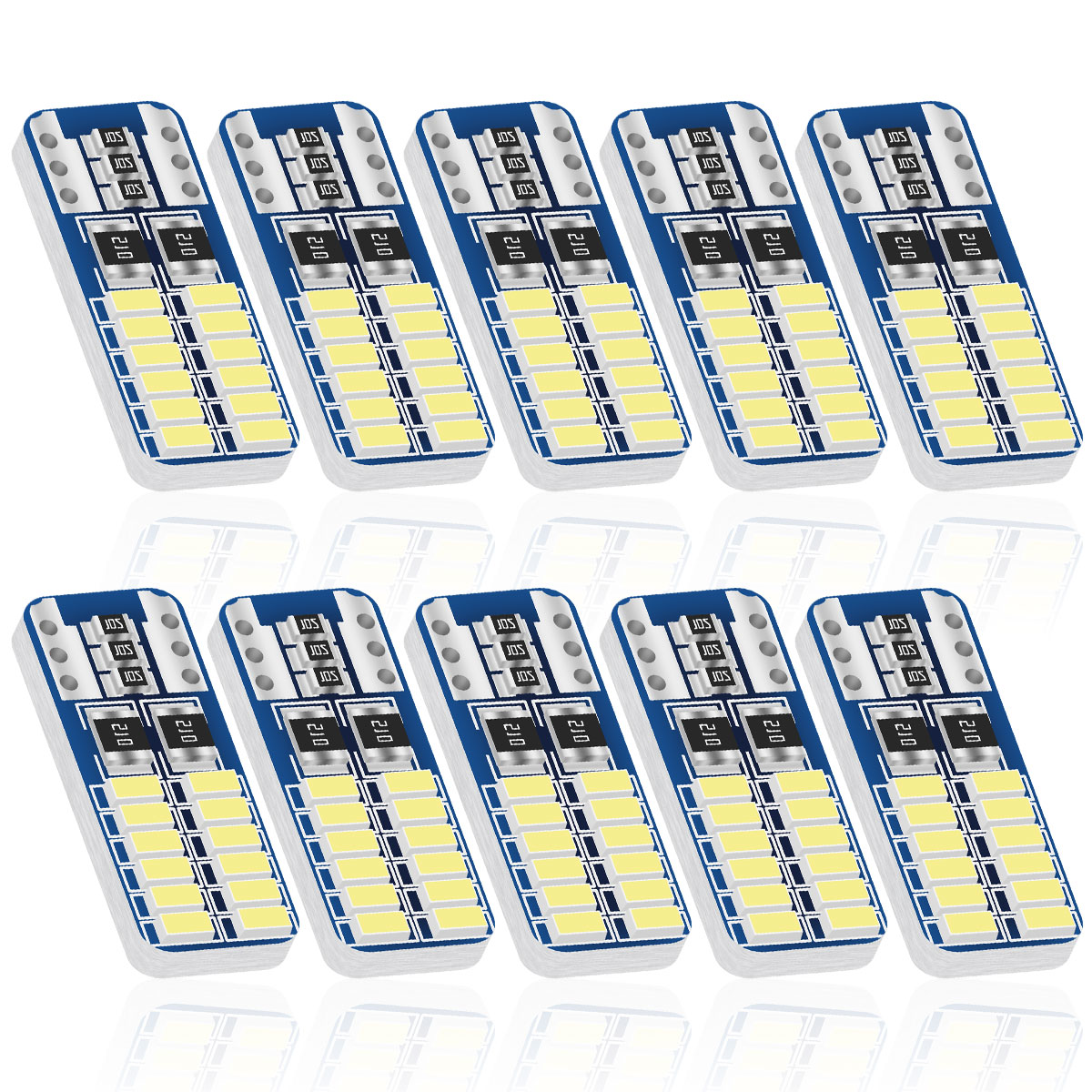 Actinic Blue Led - 2/6/10/20 шт. T10 W5W светодиодный внутренний