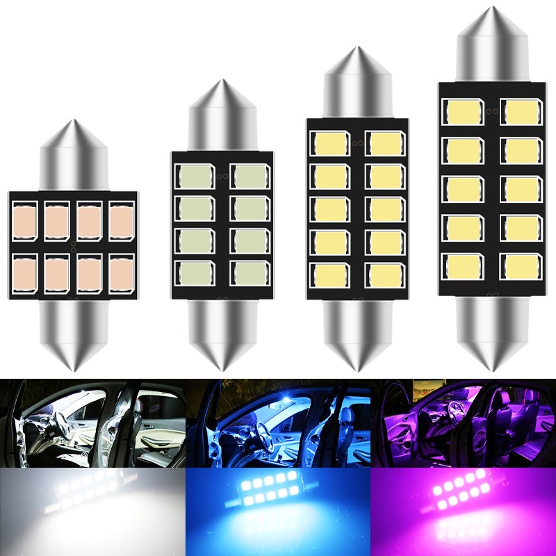 Actinic Blue Led - 2 шт. светодиодный светильник C5W гирлянда