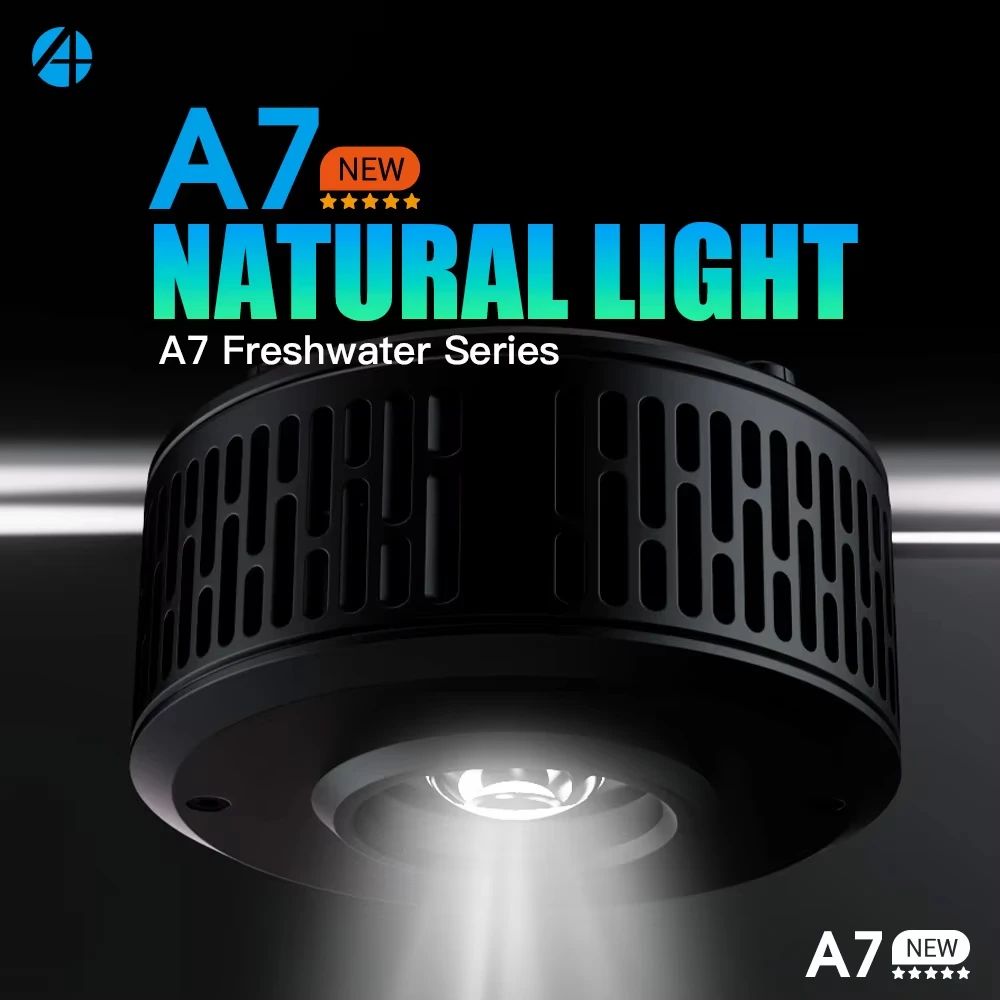 Marine Aquarium Led Lights - AIPAI A7PE/A7P/A7P-S WiFi-управляемый полноспектральный светильник для