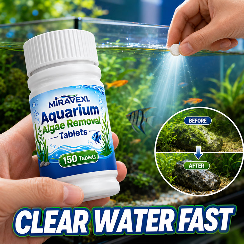 Aquarium Marine Plants - Таблетки MIRAVEXL 150 для удаления водорослей