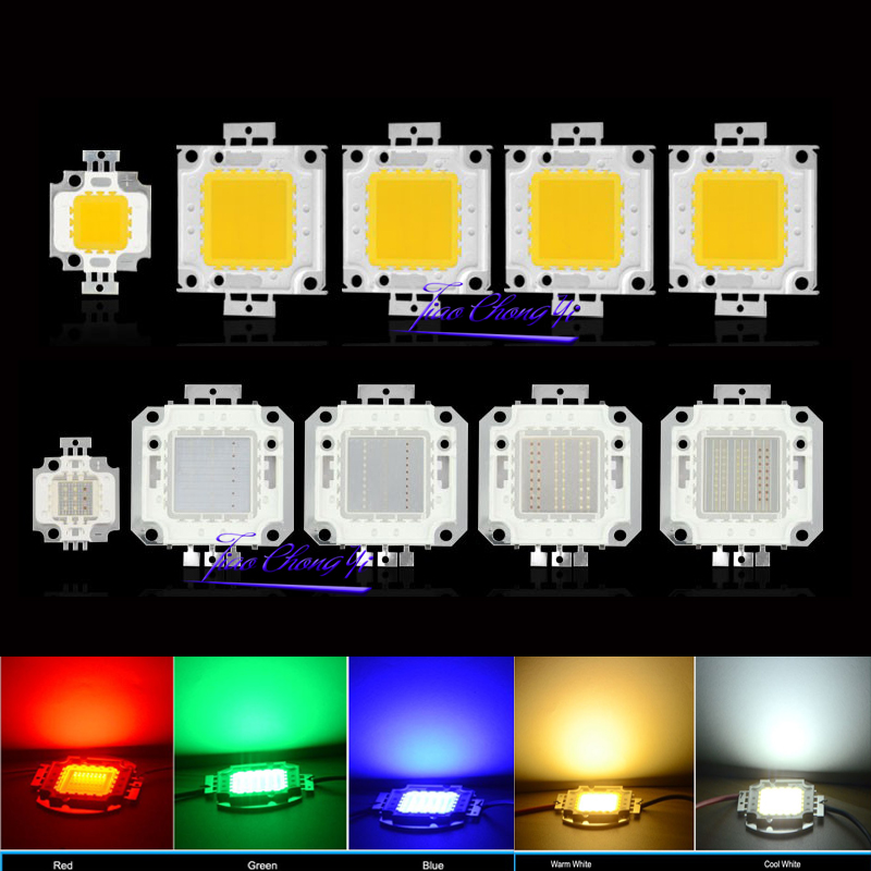 Actinic Blue Led - Мощные светодиодные COB-чипы 10-100 Вт для