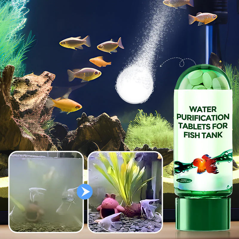 Marine Aquarium Bacteria - Экологичные таблетки для очистки воды в