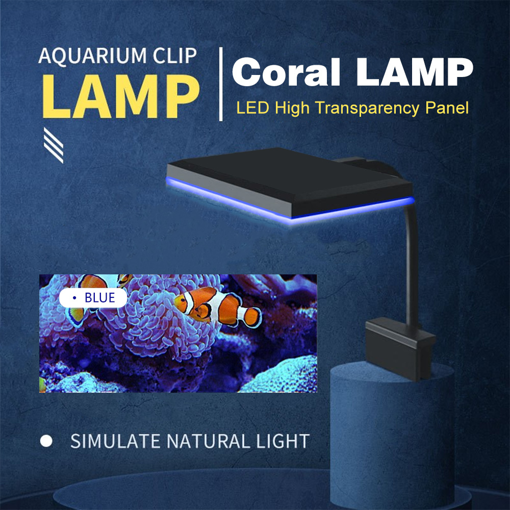Aquarium Blue Marine Reef - Светодиодный светильник для аквариума ASJD-07, 8
