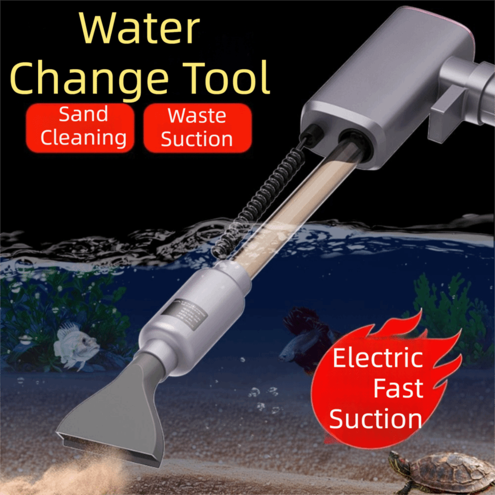 Marine Aquarium Vacuum - Автоматический электрический пылесос для аквариума с