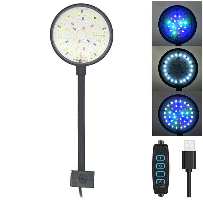 USB светодиодная лампа для акв – обзор и цена Aquarium Marine Lights