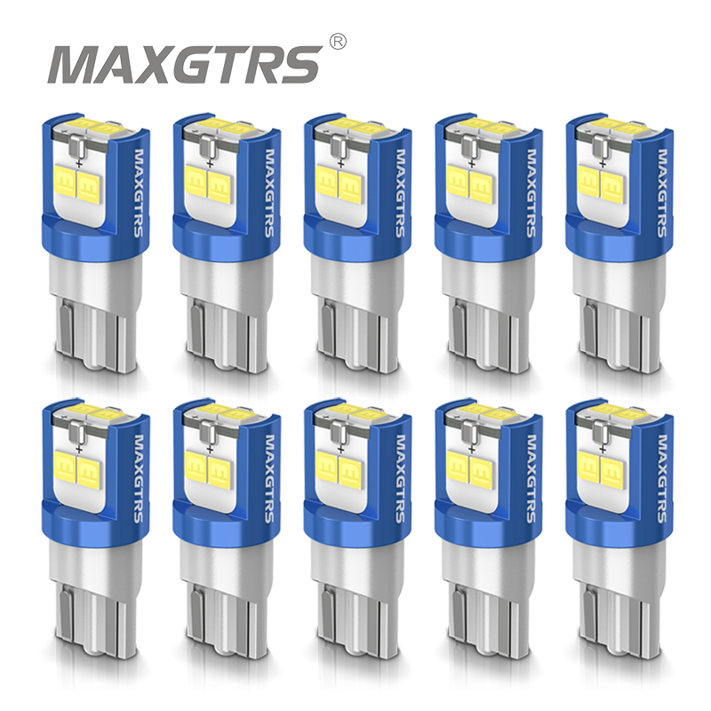10x 194 168 T10 LED W5W Светод – обзор и цена Actinic Blue Led