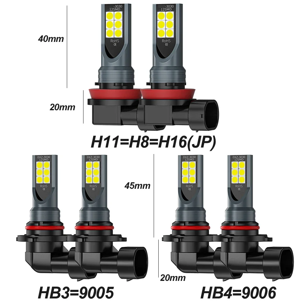 2 шт. H8 H11 Светодиодная ламп – обзор и цена Actinic Blue Led