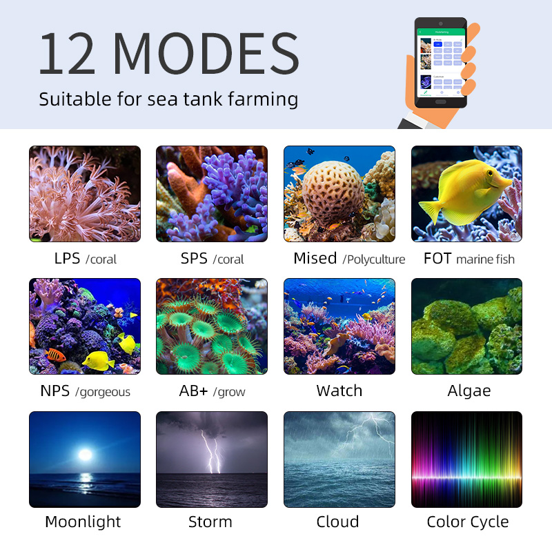 ZXY Лидер продаж WEEKAQUA Z250 – обзор и цена Marine Aquarium Led Lights