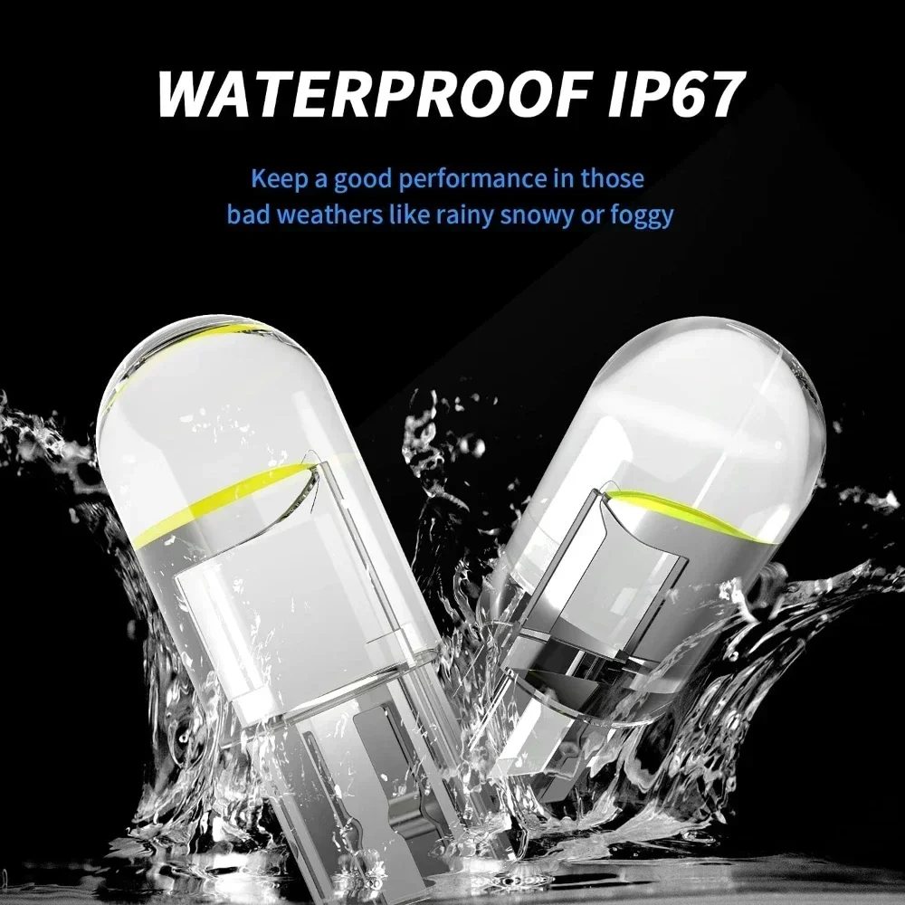 Оптовая продажа T10 W5W W3W Le – обзор и цена Actinic Blue Led