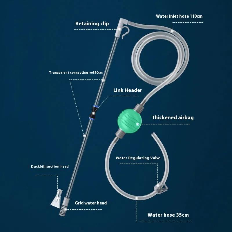Аквариумный очиститель гравия, – обзор и цена Marine Aquarium Vacuum