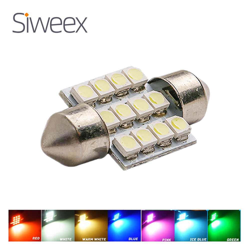 31 мм 3528 1210 SMD 12 светоди – обзор и цена Actinic Blue Led