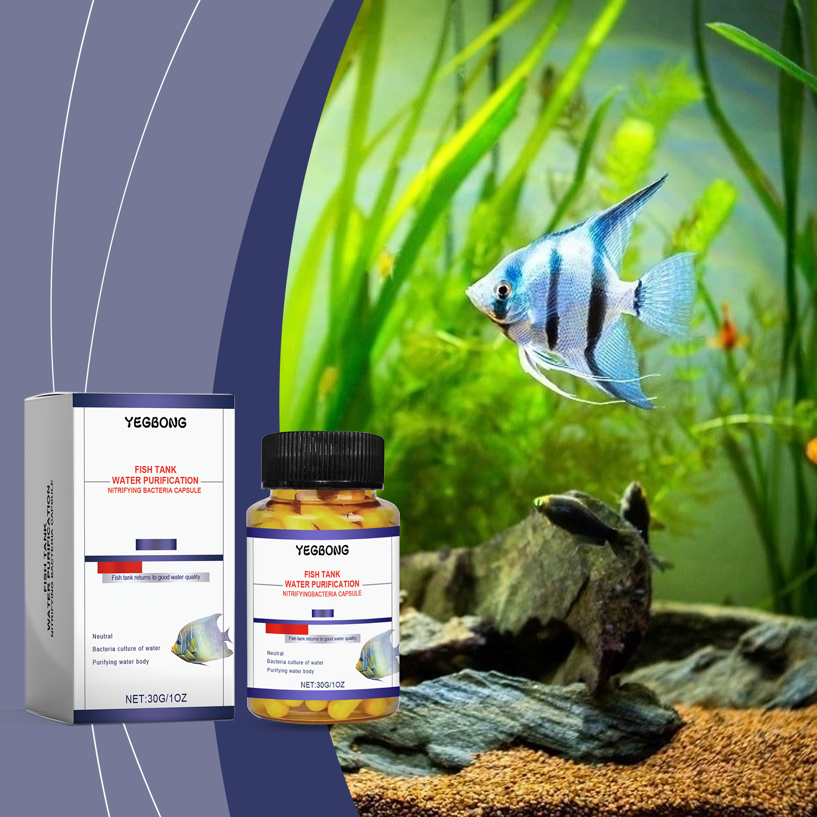 Капсула для очистки воды в акв – обзор и цена Marine Aquarium Bacteria