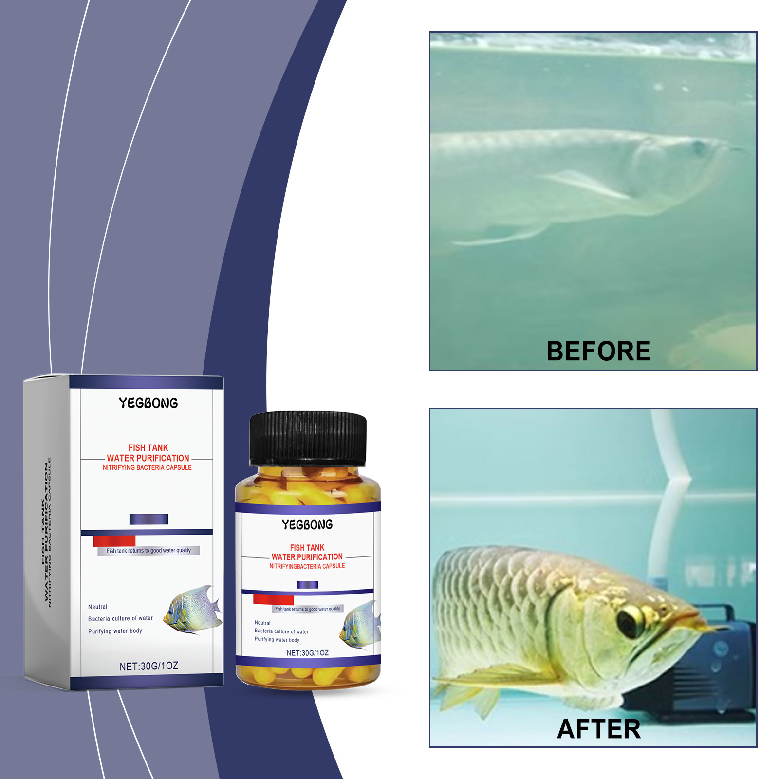 Капсула для очистки воды в акв – обзор и цена Marine Aquarium Bacteria