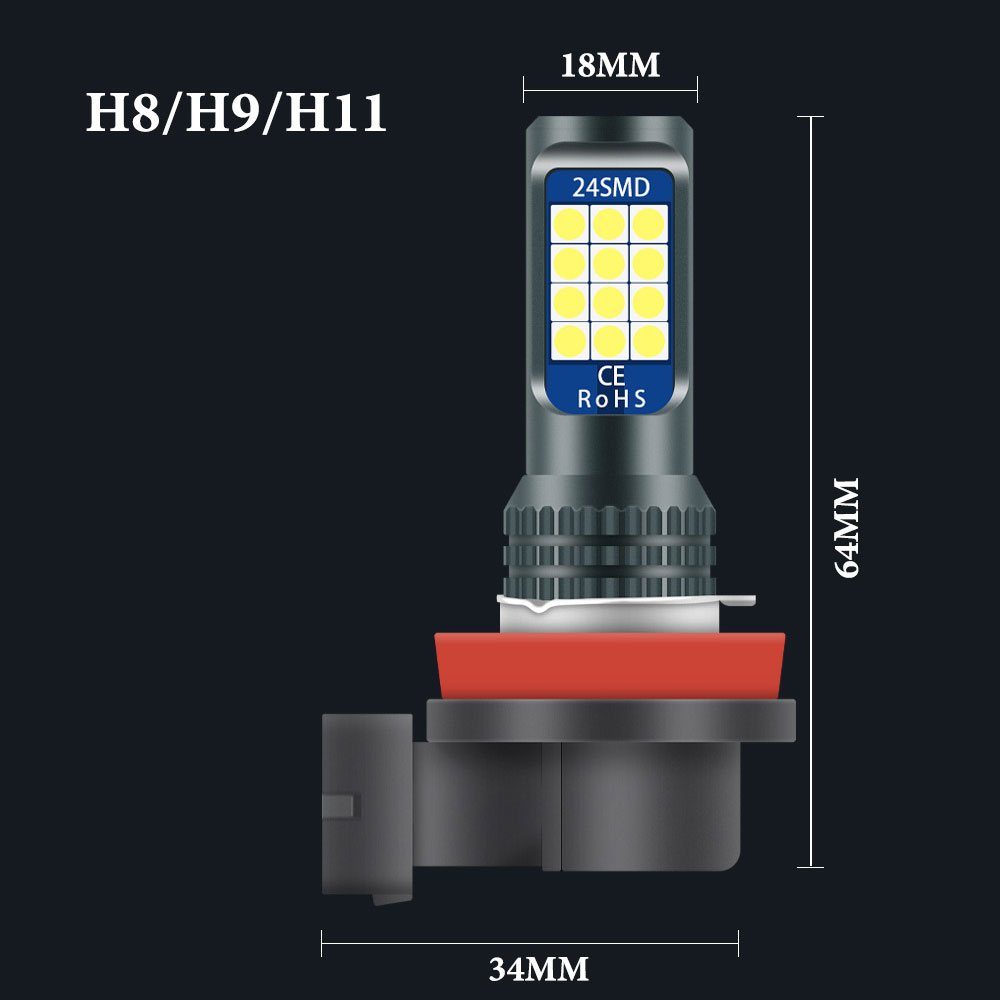 2x Автомобильные противотуманн – обзор и цена Actinic Blue Led