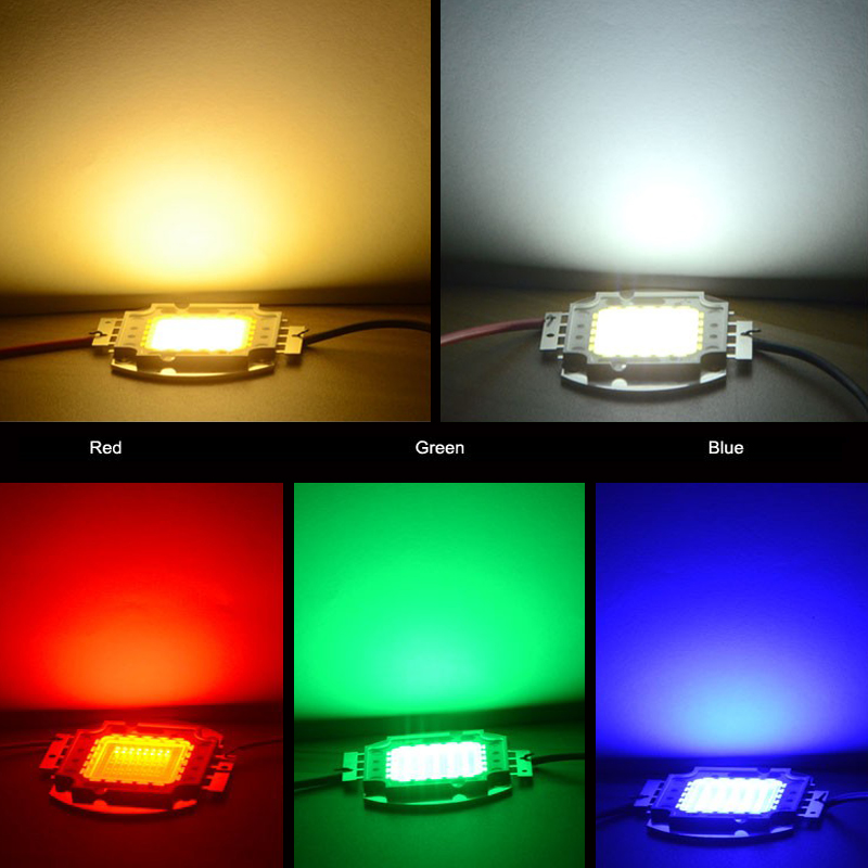 Мощные светодиодные COB-чипы 1 – обзор и цена Actinic Blue Led
