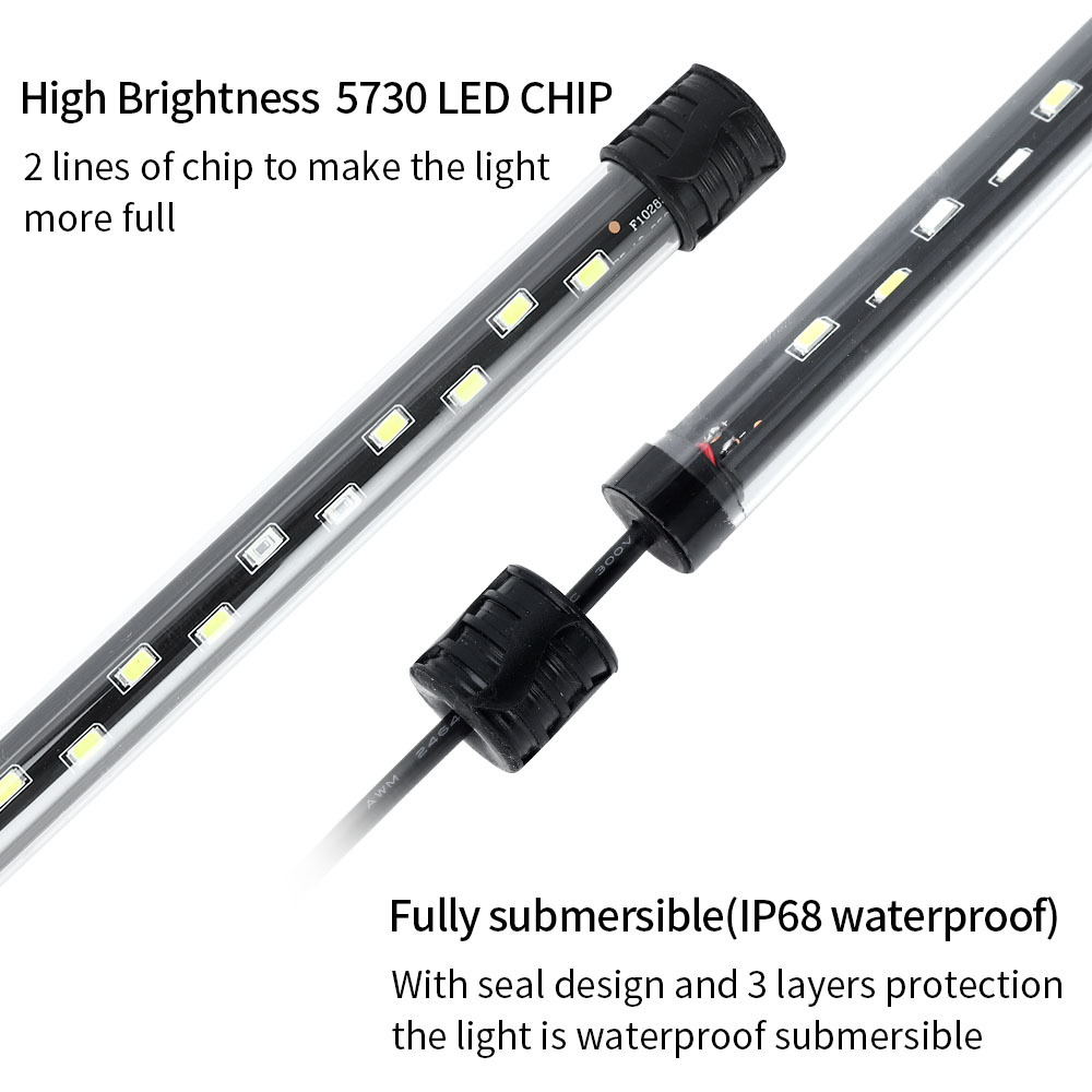 90-260 В светильник для аквари – обзор и цена Aquarium Marine Lights
