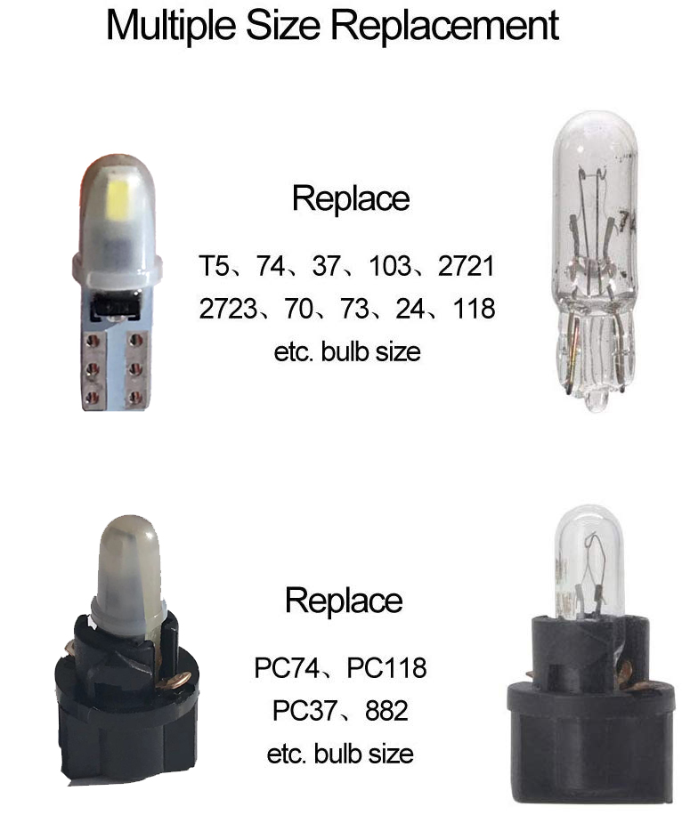 10 шт. T5 PC74 B8.5 светодиодн – обзор и цена Actinic Blue Led