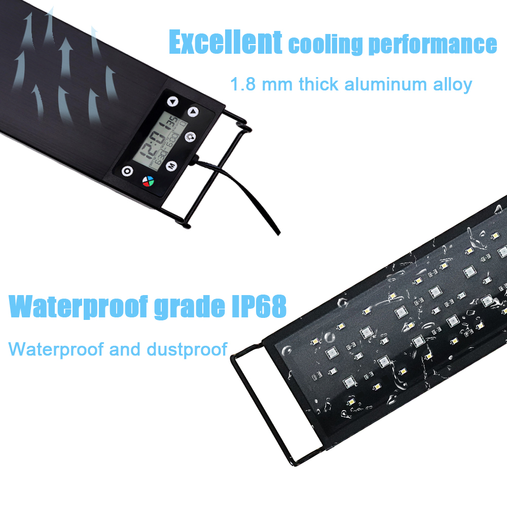 Светодиодный светильник для ак – обзор и цена Aquarium Marine Lights