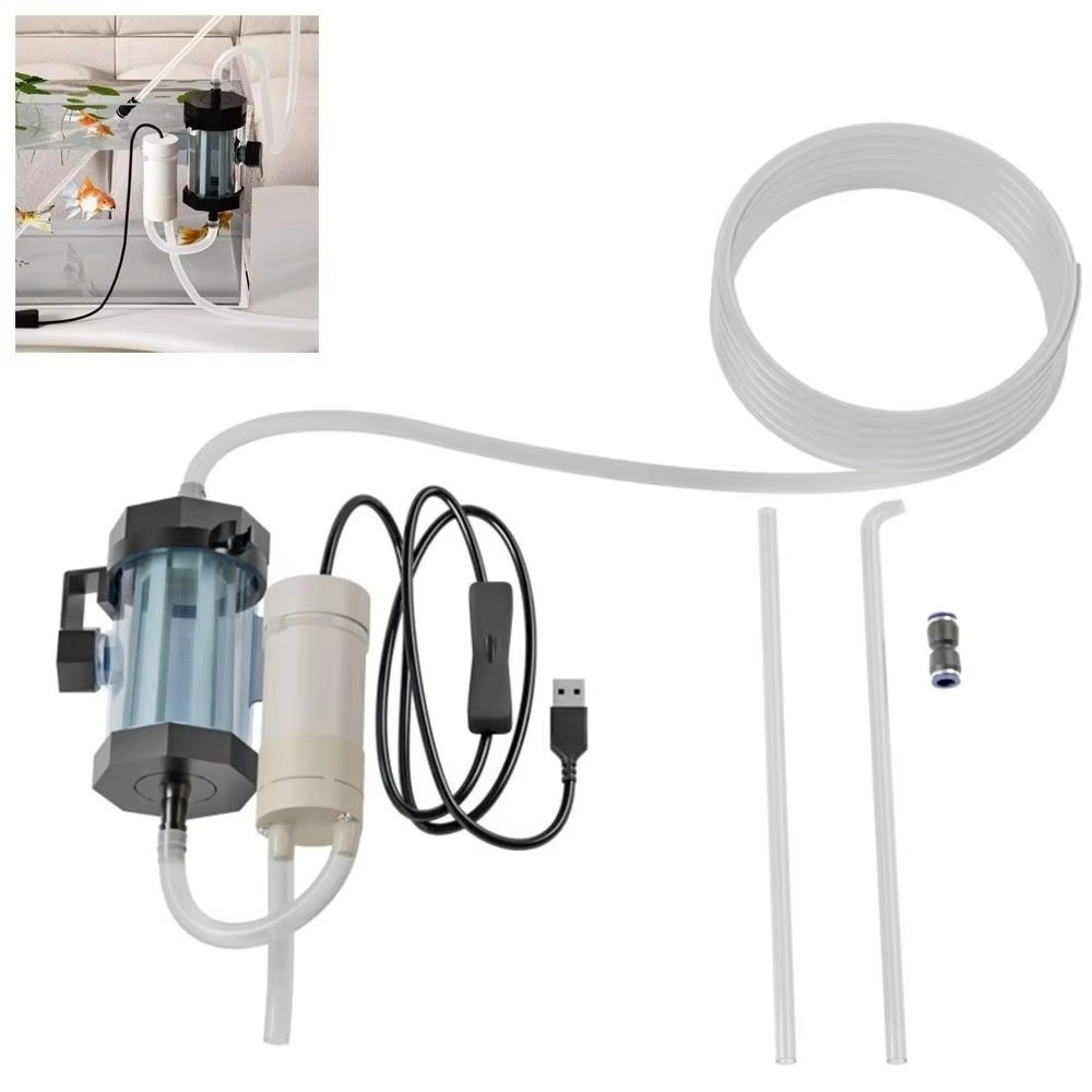 Аквариумный водосменник с пита – обзор и цена Marine Aquarium Vacuum