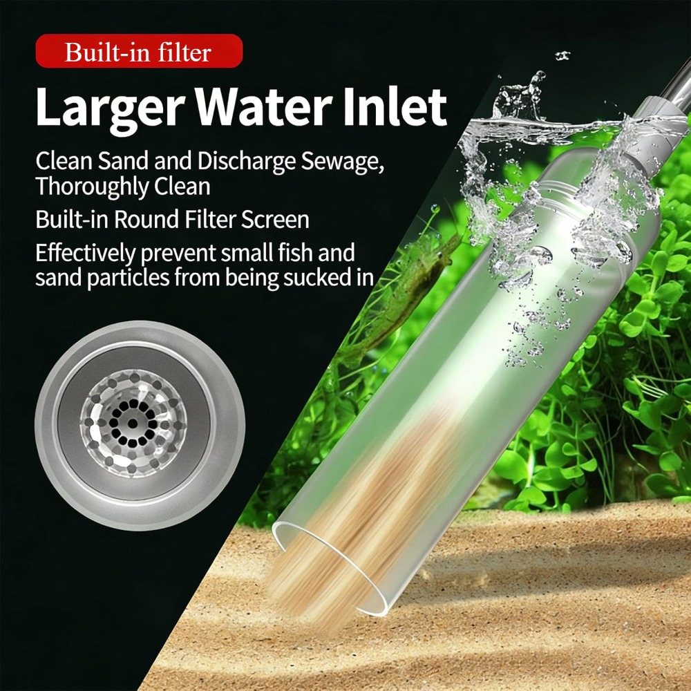 Насос-сифон для чистки аквариу – обзор и цена Marine Aquarium Vacuum
